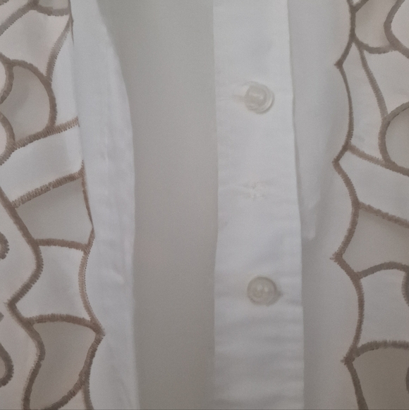 RED Valentino White Lace Midi Dress Size 40 - Picture 4 of 8